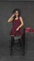 2in1 dress + jacket "SCHOOL GIRL" - BORDO